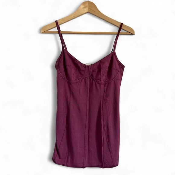 Wilfred Purple Fitted Bustier Camisole – Adjustable Straps - Picture 1 of 3